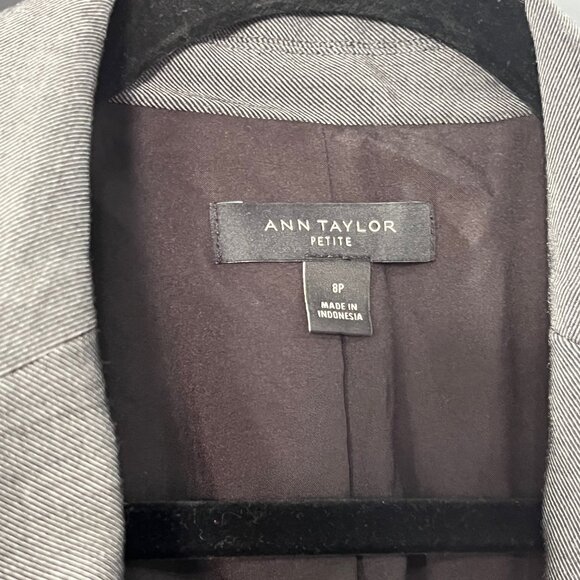 Ann Taylor. Dark Grey suit. - Picture 2 of 7